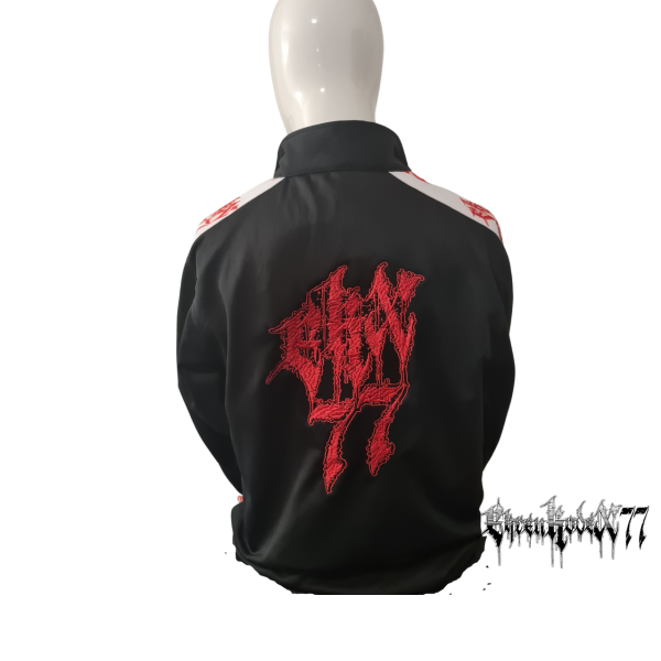 Trainingsjacke Ehrenkodex77, Schriftzug gestickt, "limited Edition"